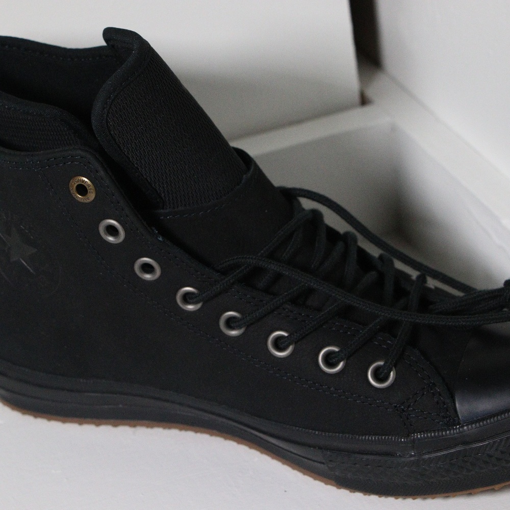 Converse Black on Black Waterproof All Star Boots - Picture 5 of 8